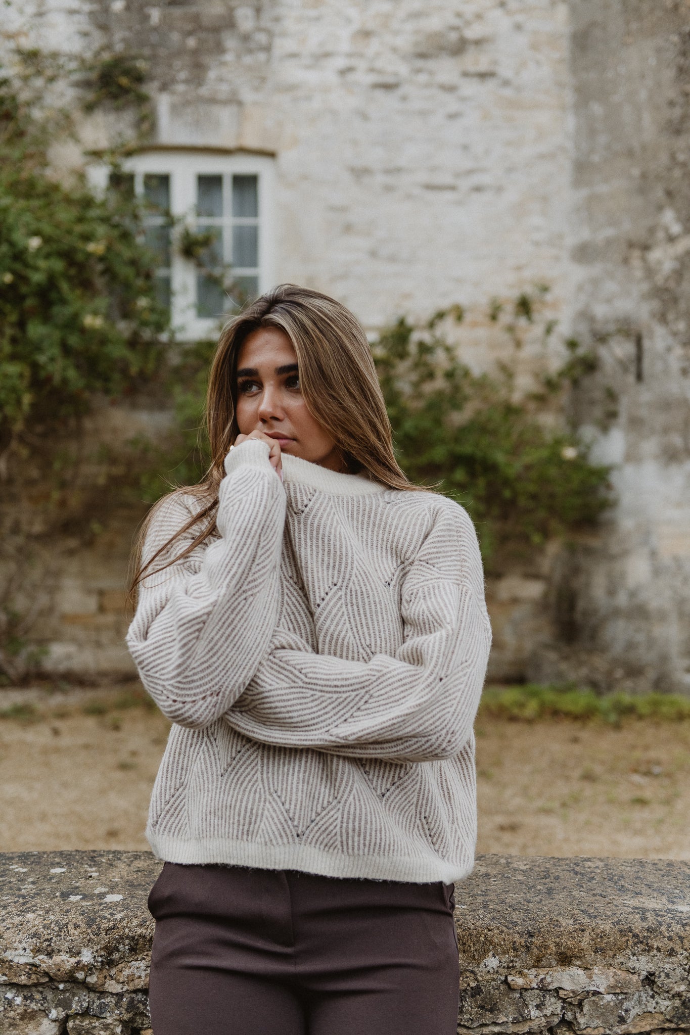 PCJENNA Pullover - Whitecap Gray
